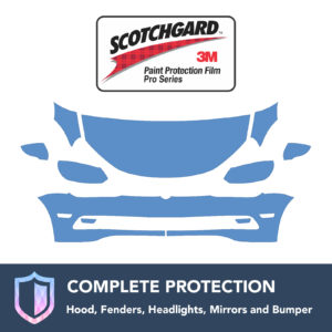 3M Volkswagen Eos 2012-2015 Clear Bra Precut Paint Protection Film Kit