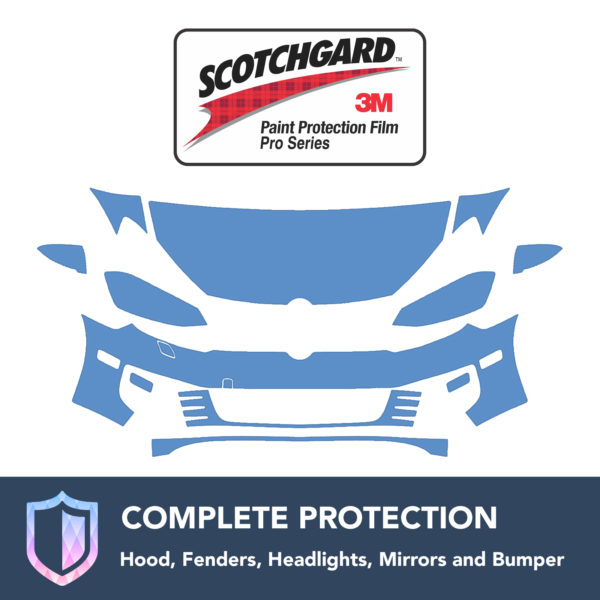 3M Volkswagen GTI 2010-2014 Clear Bra Precut Paint Protection Film Kit