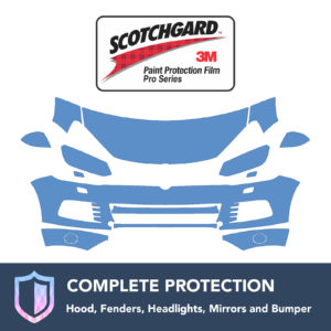 3M Volkswagen Touareg 2011-2015 Clear Bra Precut Paint Protection Film Kit